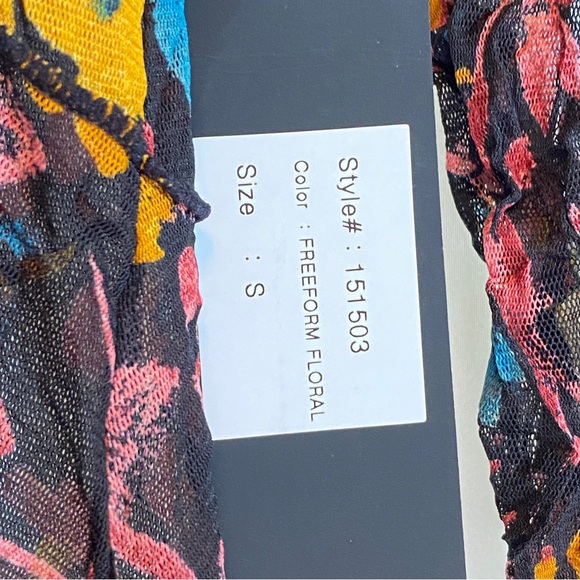 LIV by Habitat Clothes, sheer floral dress, size Small - Picture 4 of 10